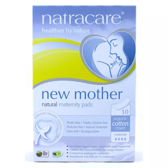 Natracare Natural Maternity Pads x 10-9 Pack