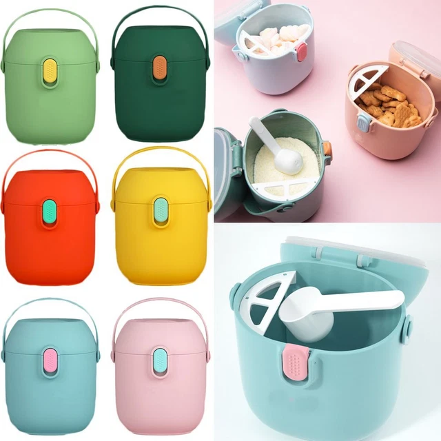 Contenedor de leche en polvo para bebés Jars dispensador de fórmula para bebé caja de almacenamiento de alimentos