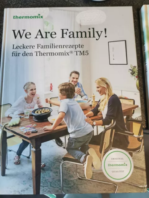 Neu Kochbuch Vorwerk Thermomix WE ARE FAMILY Buch Rezepte kochen TM5 TM6