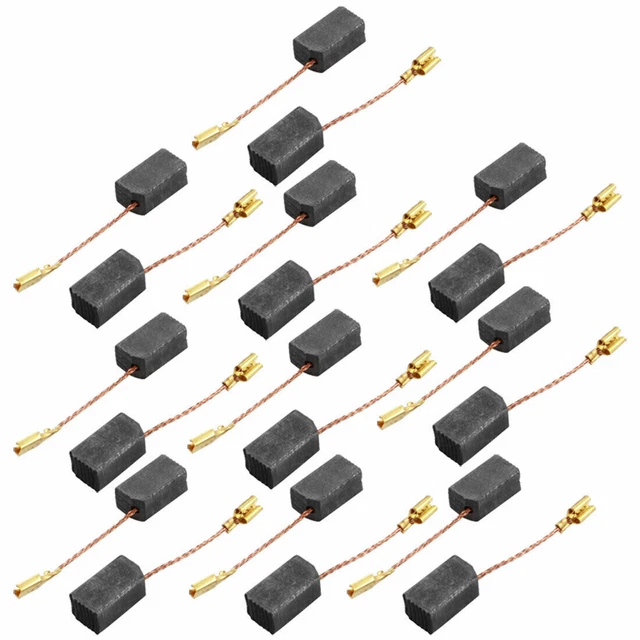 Electric Tools 13.5 x 8 x 6mm Carbon Motor Brushes Spare Part 20 Pcs