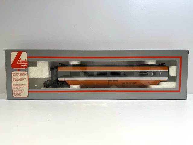 Voiture Intermédiaire De TGV Duplex - Lima Collection - Classe 1 - Fabrication France