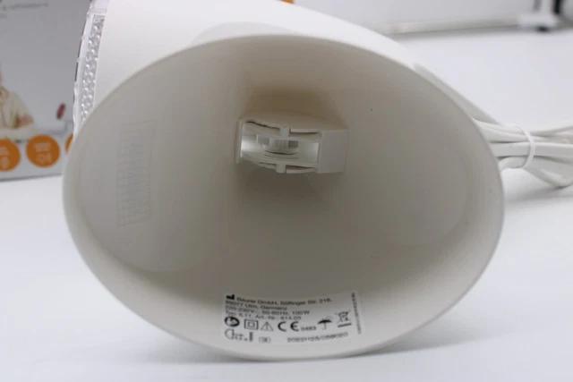 Beurer IL 11 Infrarotlampe mit Schutzgitter, Medizinprodukt mit wohltuender Wärm 2