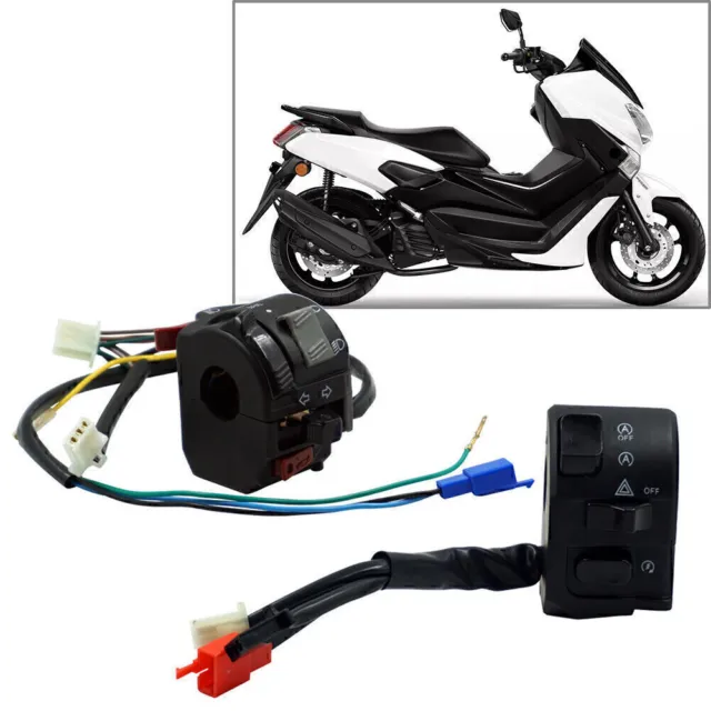 Horn Button Turn Electric Fog Lamp Start Handlebar Switch For Yamaha Nmax 2020