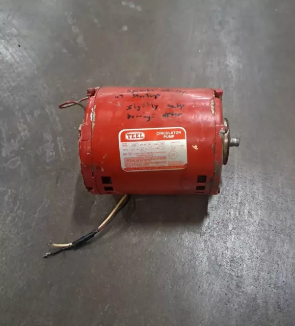 Teel 1P900 Boiler Circulating Pump Motor **Parts only**