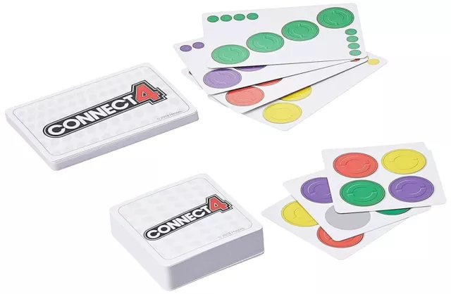 Hasbro Gaming Connect 4 Juego de cartas para mayores de 6 años Juego de 4... 3