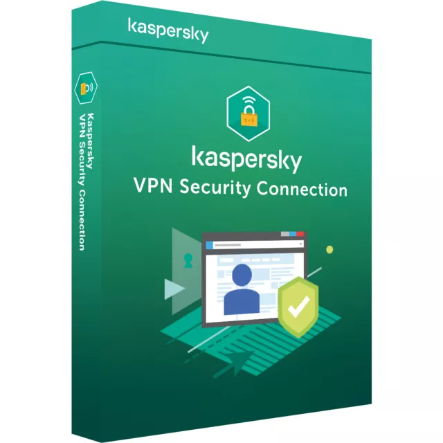 Kaspersky Secure Connection VPN (5 Geräte -1 Jahr) 2024 ESD