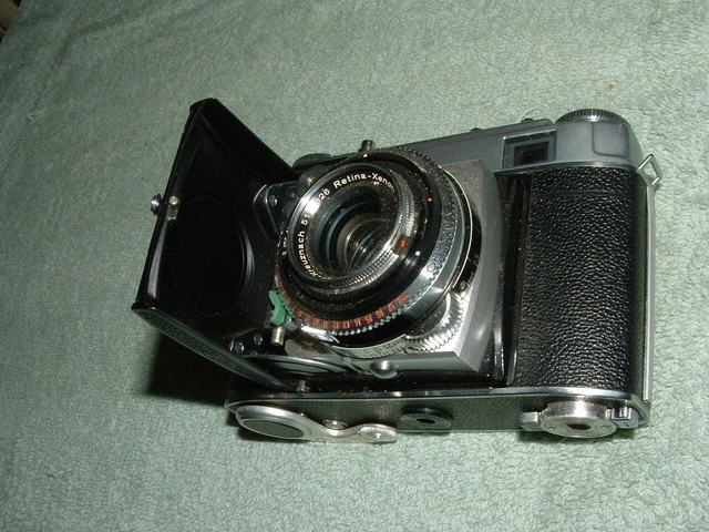 VINTAGE KODAK RETINA IIIC 3C FILM CAMERA Very Good Condition Untested