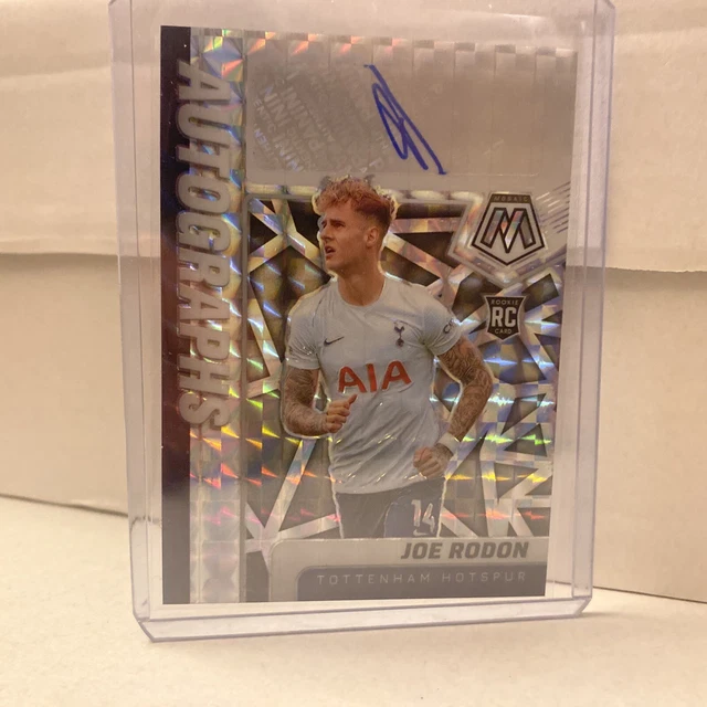 Joe Rodon Mosaic Auto RC 2021-22 Panini Mosaic Premier League Tottenham Hotspur