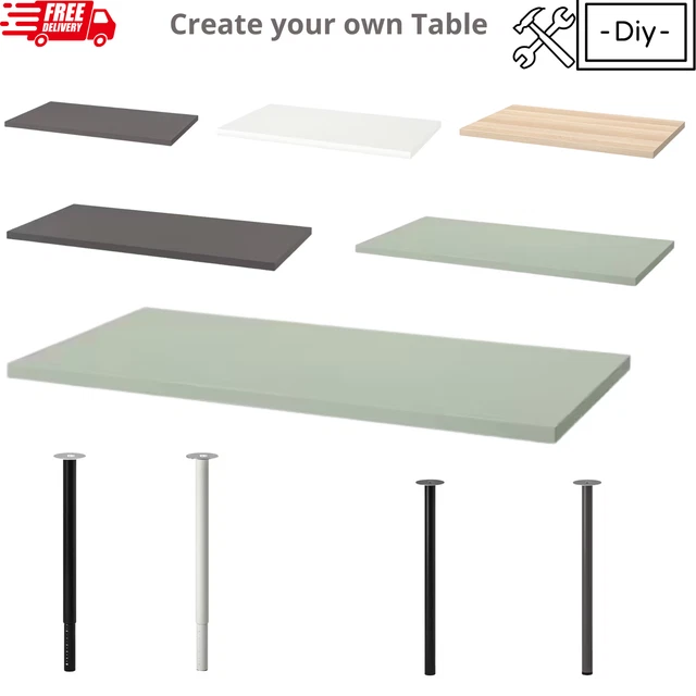 TABLE TOP TABLE Legs Bench Table Top Frame Customize in Your Own Way