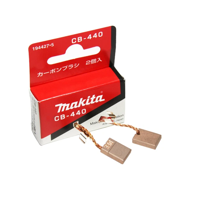 4 Pezzi Spazzole Di Carbone Compatibili Con Makita CB-440 CB-448 - Foto 9