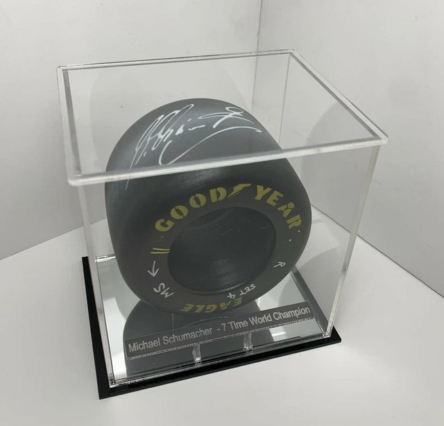 1/6TH MICHAEL SCHUMACHER Goodyear Eagle Tyre Display Handmade Custom