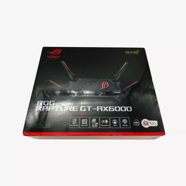 ASUS ROG Rapture GT-AX6000 DualBand WiFi6 Gaming-Router NEU OVP