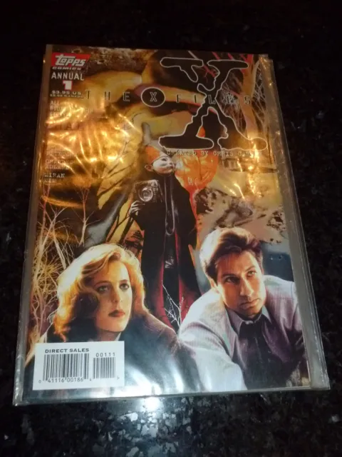 THE X-FILES Comic - Annual 1 - Vol 1 - No 1 - 1996 Direct copy - Topps Comics