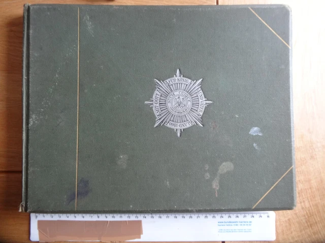Fotoalbum Garde Jäger Bataillon Preußen 4 Kp. Portrait Soldat Orden Ausrüstung