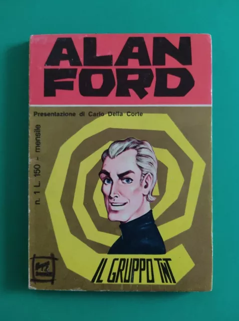 Alan Ford n.1 Originale Editoriale Corno 1969
