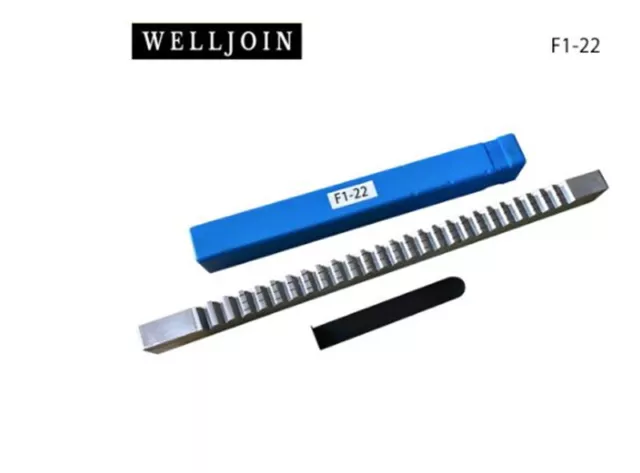 HSS 22mm F Push-Type Keyway Broach with Shims Metric Sizes CNC Keyway Cutting