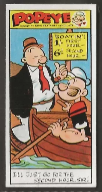 Primrose-Popeye 1960 (2. Serie) - #37 - Qualitätskarte!!