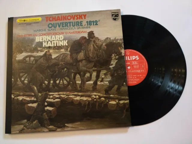 LP Vinyle 33T Tchaikovsky "Ouverture 1812" Bernard Haitink BE