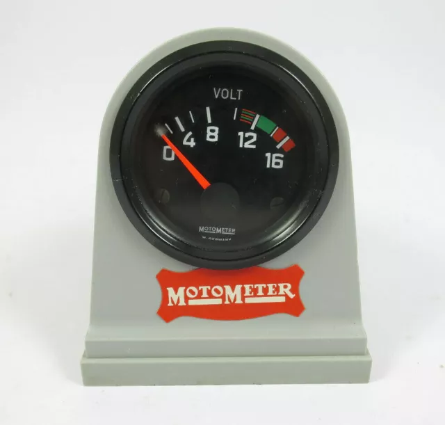 original MotoMeter Voltmeter 52mm Instrument NEU für OPEL 90167079 Moto Meter