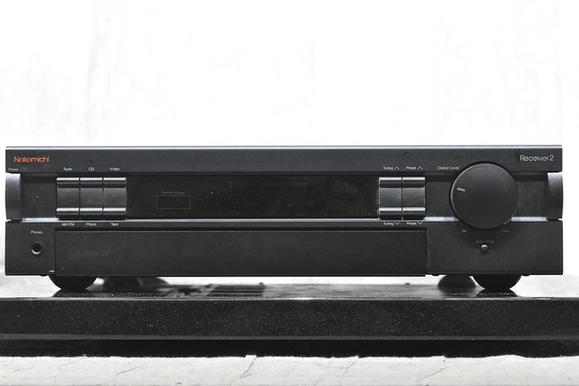Nakamichi Receiver 2 AM/FM Stereo Receiver w/phono input Confirmed Operation F/S Nakamichi Receiver 2 AM/FM Stereo Receiver w/phono input Confirmed Operation F/S