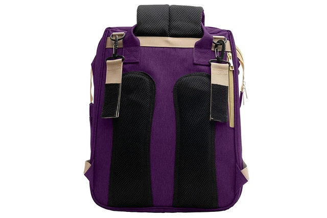 Diaper Bag Backpack with Changing Station Waterproof Baby Bag with USB Charging. 2