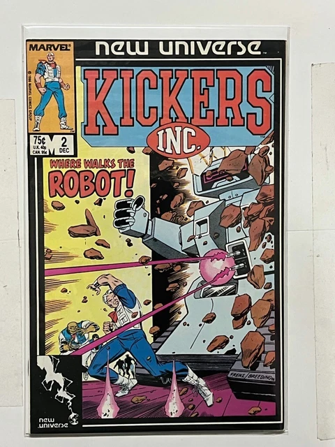 Kickers, Inc. #2 (1986) Marvel Comic Book | Combined Shipping B&B