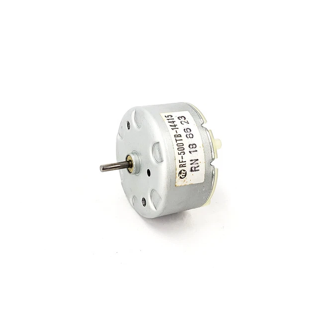 Mabuchi RF-500 DC Motor 6V - Uhrenwickler Motor Für 1,5 Bis 12 VDC