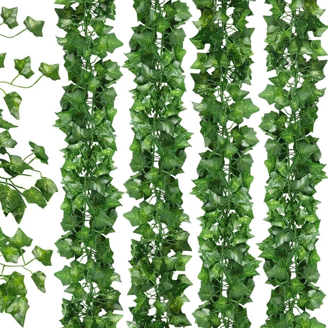 ARTIFICIAL IVY FAKE Garland Vines Hanging Plant Ivy Leaves String Ivy