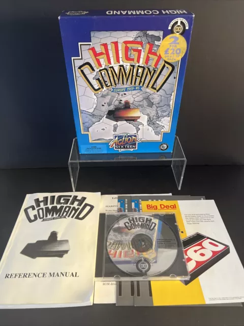 High Command"" Big Box PC CD-ROM - komplett & Disc neuwertig!