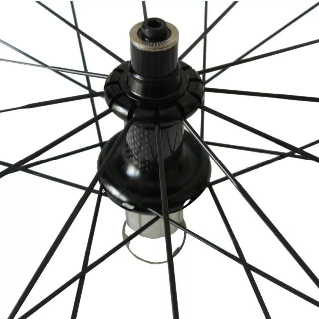 650CV-brake Carbon Wheels with Powerway R36 Hub with 1423 Spoke for Road Bicycle 2