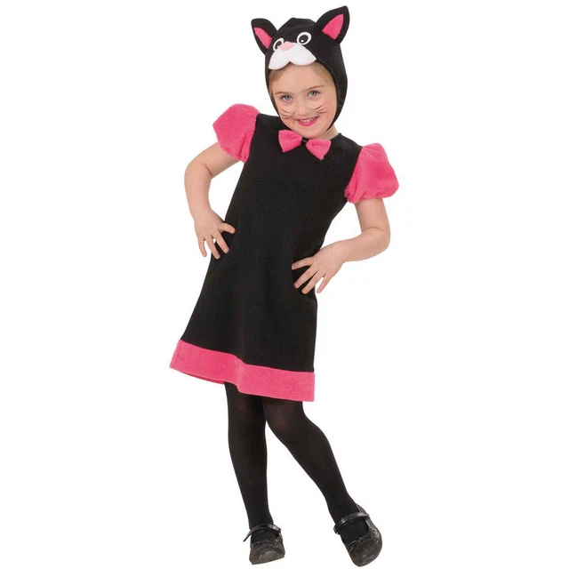 Disfraz De Arlequín Terrorífico Para Niña Bristol Novelty - Talla M (6-8 Años), Perfecto Para Halloween