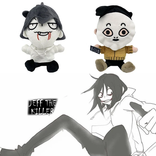 JEFF THE KILLER 2.0 Plush Toy Soft And Cuddly Customizable Design