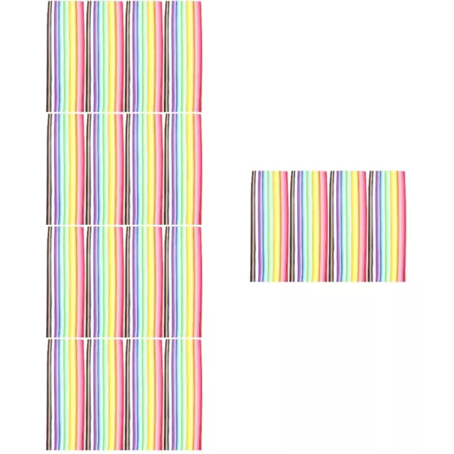 10800 Pcs Origami-Stern Papier Farbiges Oragami-Papier Sternpapierstreifen