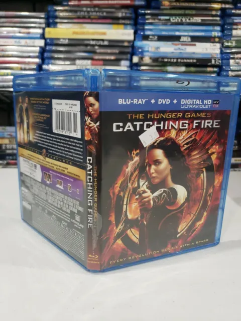 The Hunger Games: Catching Fire (Blu-ray Disc, 2014, 🇺🇸 BUY 5 GET 5 FREE 🎆