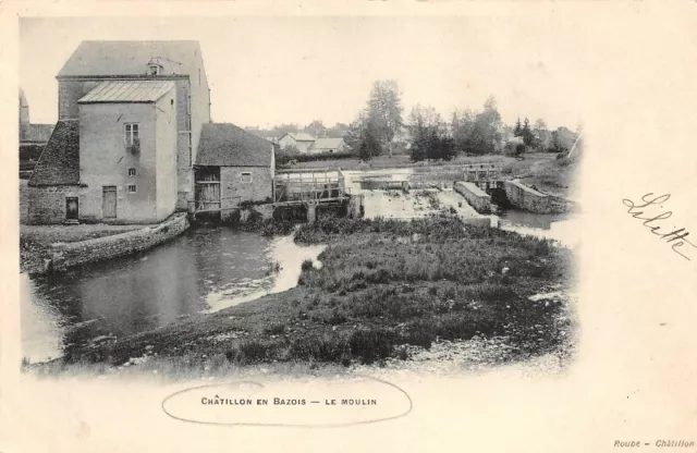 CHATILLON-en-BAZOIS - le moulin