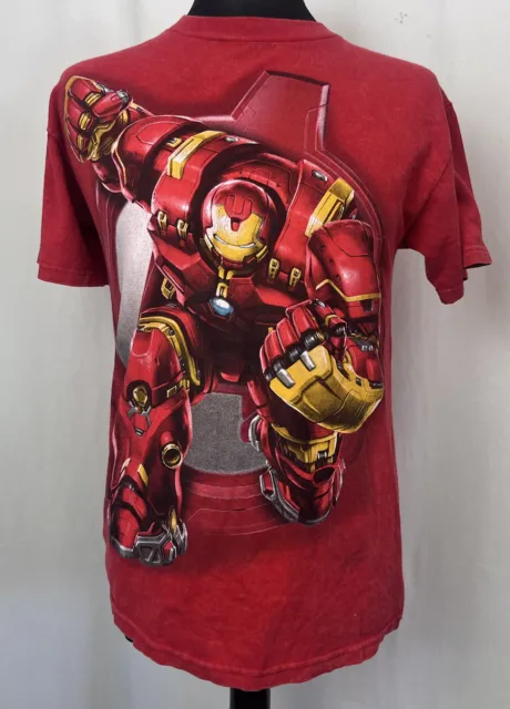 Urban Renewal - Marvel's Hulkbuster Red T-Shirt Short Sleeve Medium - R598