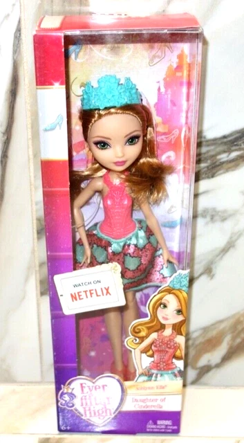 Ever After High Ashlynn Ella Daughter of Cinderella Poseable Doll 12” EUC 