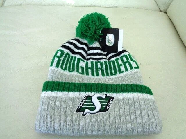 Official CFL Men’s Saskatchewan Roughriders Toque Hat Brand New with Tags Beanie