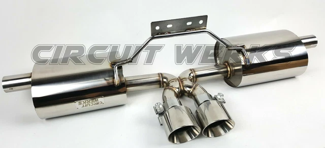 Circuit Werks 97-04 Porsche Boxster 986 Catback Exhaust System V2 Base S