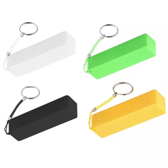 Kit custodia power bank USB caricabatterie scatola fai da te nero/blu/verde/giallo