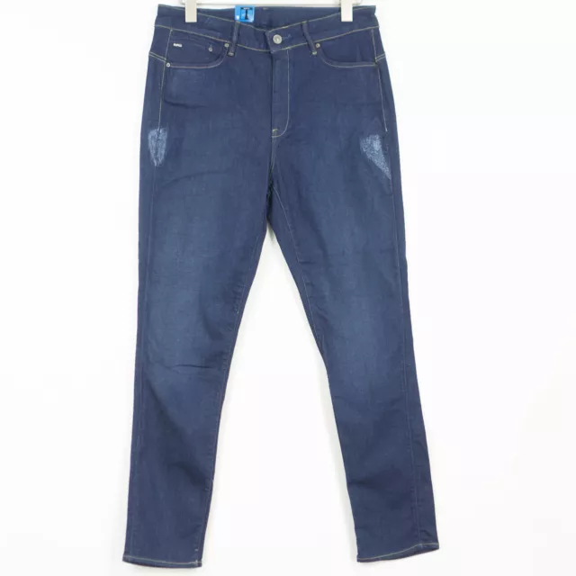 G-Star MIDGE ZIP ULTRA HIGH SUPER SKINNY Jeans Elasticizzati Donna Misura W32