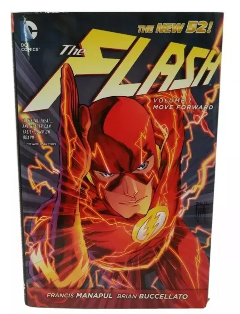 The Flash (2012) Vol 1 Move Forward DC Hardcover Francis Manapul Buccellato HC