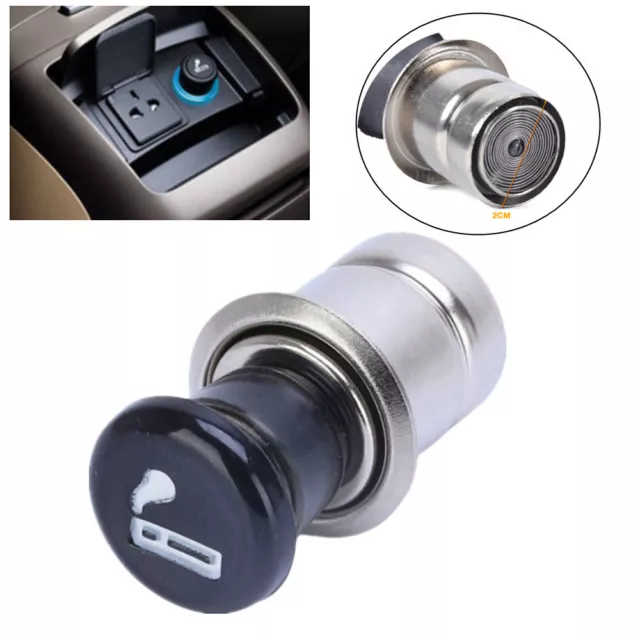 Car Power Plug Socket Output Automatic 12V Cigarette Lighter Ignition Universal