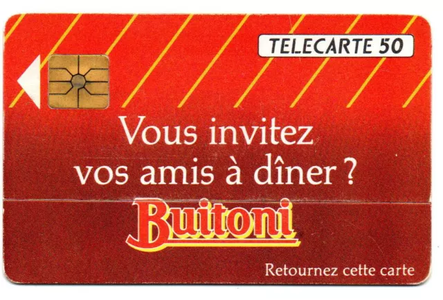  Variete Coupe De Carte Massiko Sur Telecarte Buitoni. Voir Scan. B Etat.