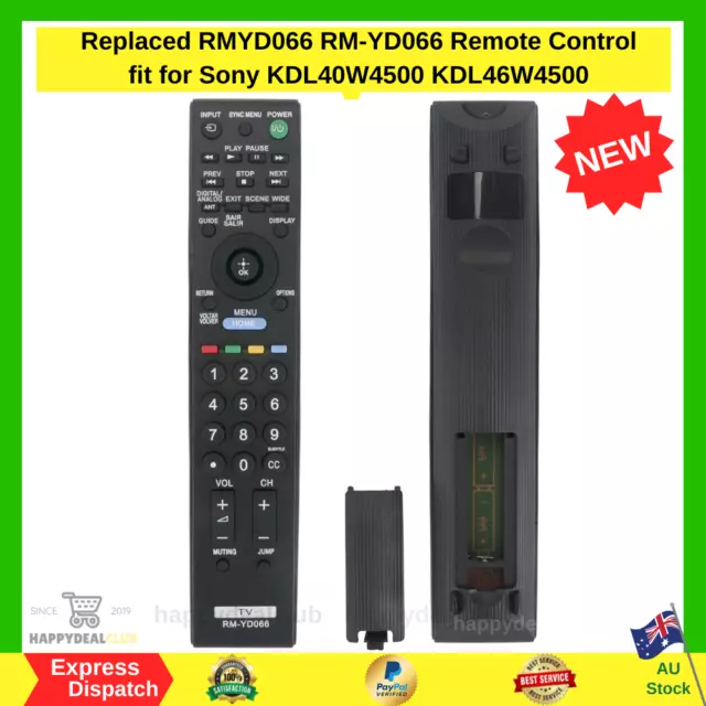 Genuine OEM SONY TV Remote Control RMYD066 RM-GD008 KDL40Z5500 KDL46Z5500 New