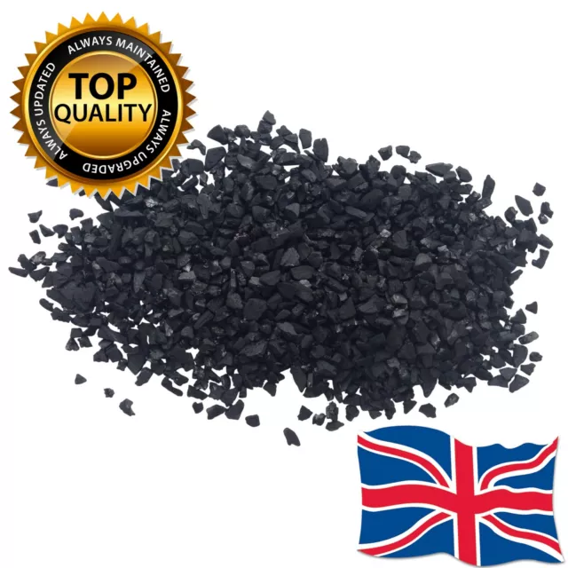 Activated Granulated Carbon Charcoal for Aquarium Fish Tank Pond Filter Media