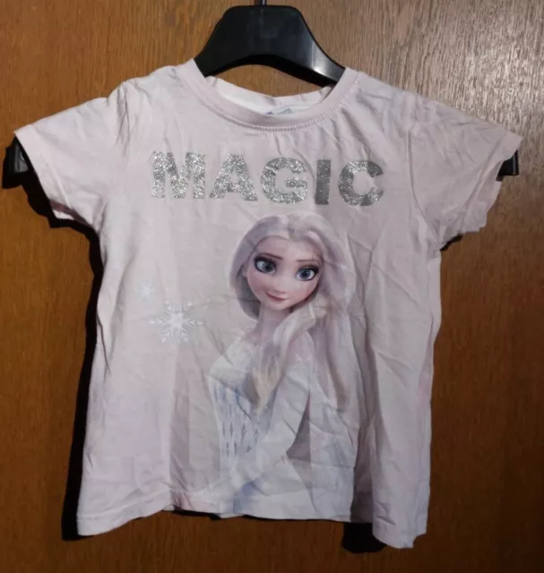 DISNEY Mädchen Shirt Grösse 122 "FROZEN - ELSA - Die Eiskönigin"