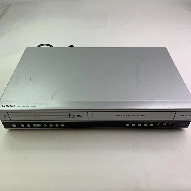 PHILIPS DVP3340V DVD VCR Combo VHS Player Recorder HiFi Progressive