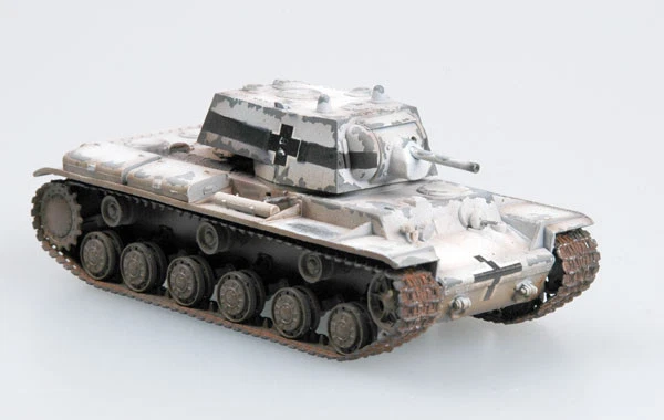 Simple, Facile Modèle 36278 - 1/72 WWII Kv-1 1941 - Allemand Butin Réservoirs -