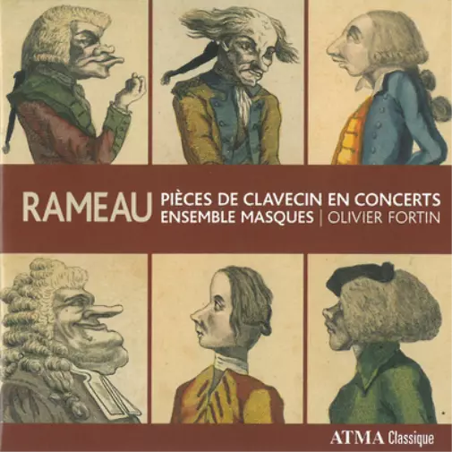 Jean-Philippe Ramea Rameau: Pièces De Clavecin En Concert (CD) (Importación USA)